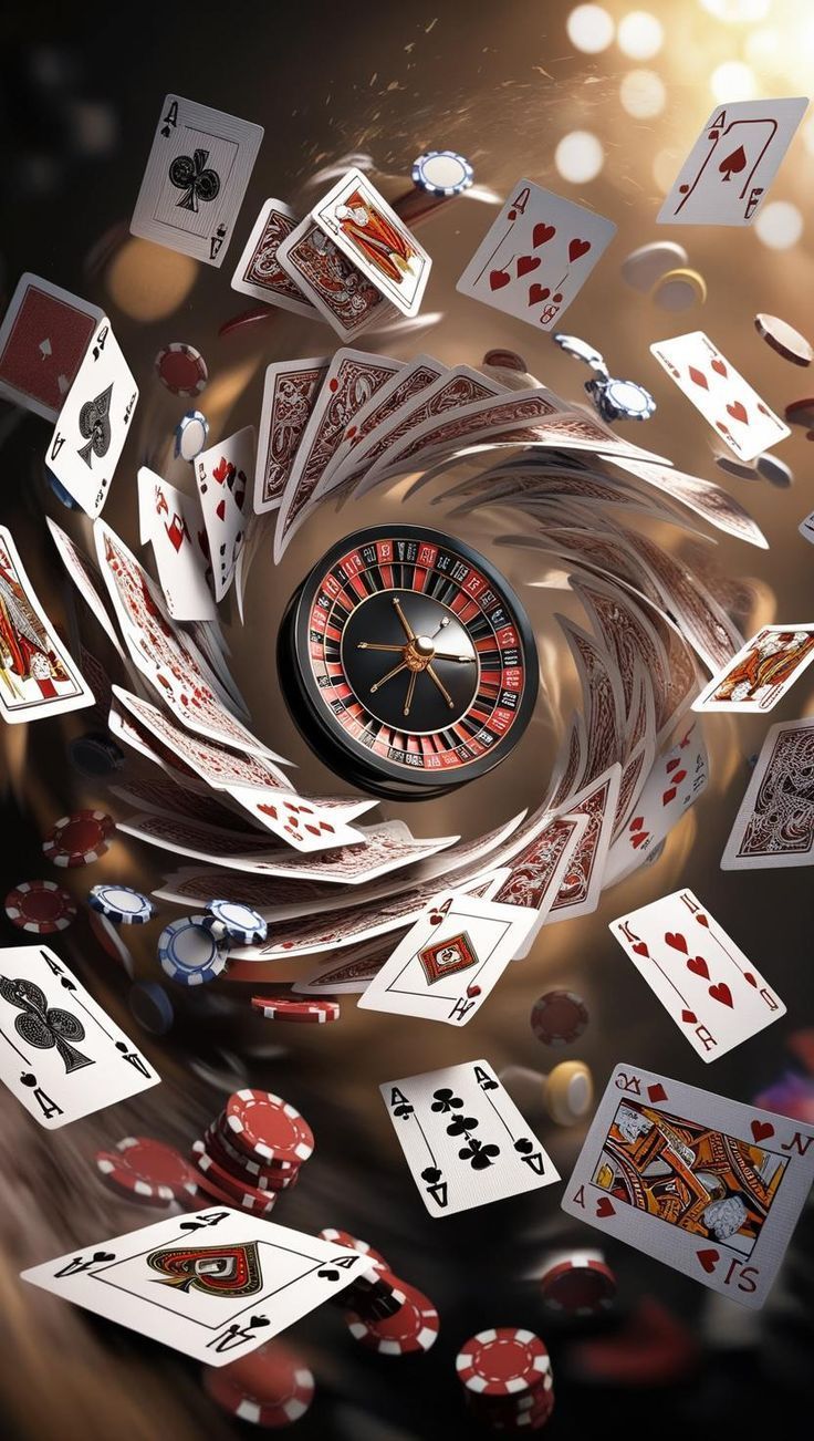 Player analyzing hole cards and dealer up card at Texas Hold'em Bonus table